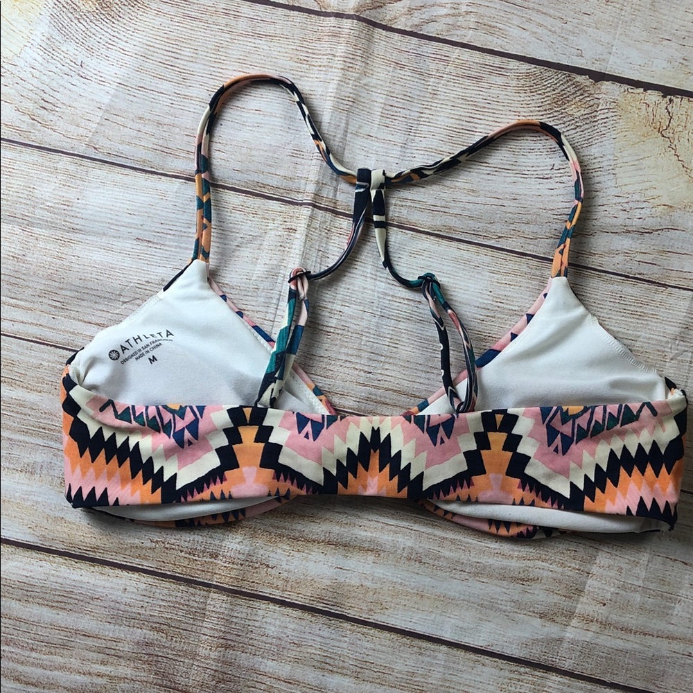 Athleta Multicolor Patterned Bikini Top - image 3